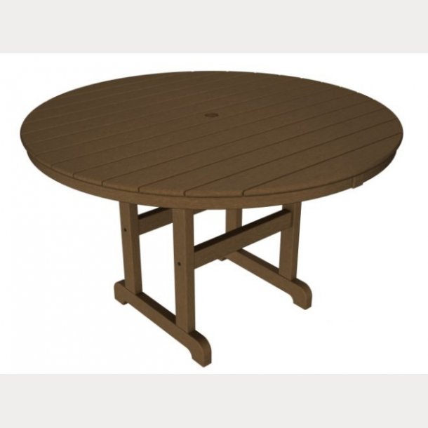 Spisebord rundt Rundt spisebord teak